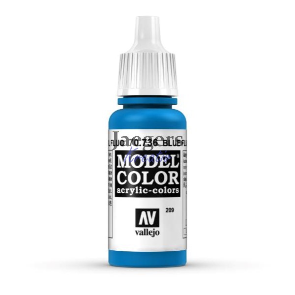 Model Color 70736 Blue Fluor Modelbau Farbe acryl Vallejo 17ml