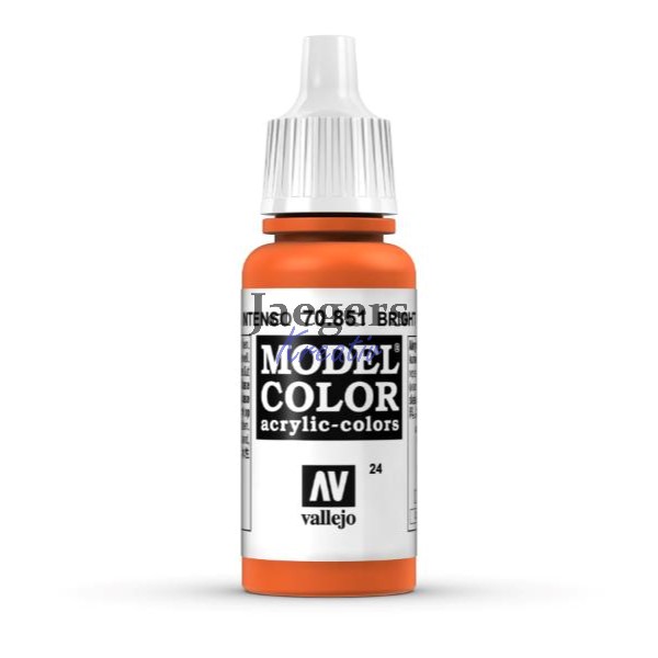 Model Color 70851 Bright Orange Modelbau Farbe acryl Vallejo 17ml