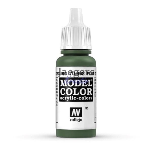 Model Color 70968 Flat Green Modelbau Farbe acryl Vallejo 17ml